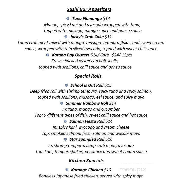Ichiban Japanese Restaurant - Williamsport, PA menu_pic