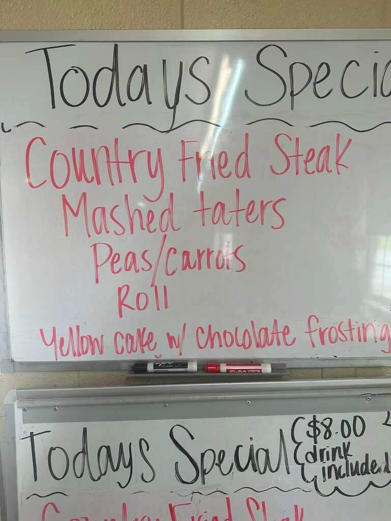 Korner Cafe - Gleason, TN menu_pic
