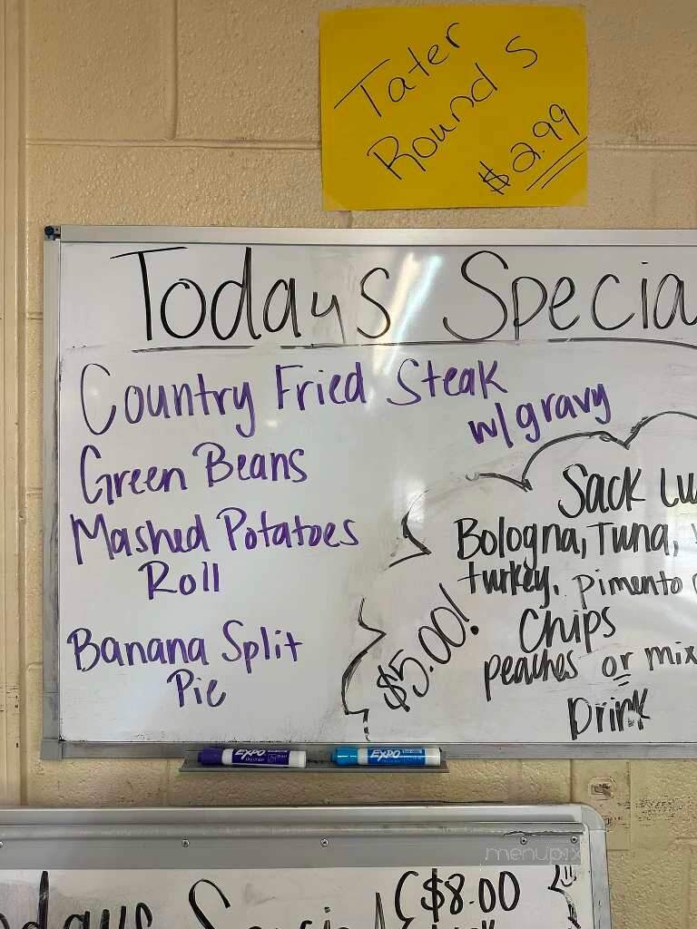Korner Cafe - Gleason, TN menu_pic