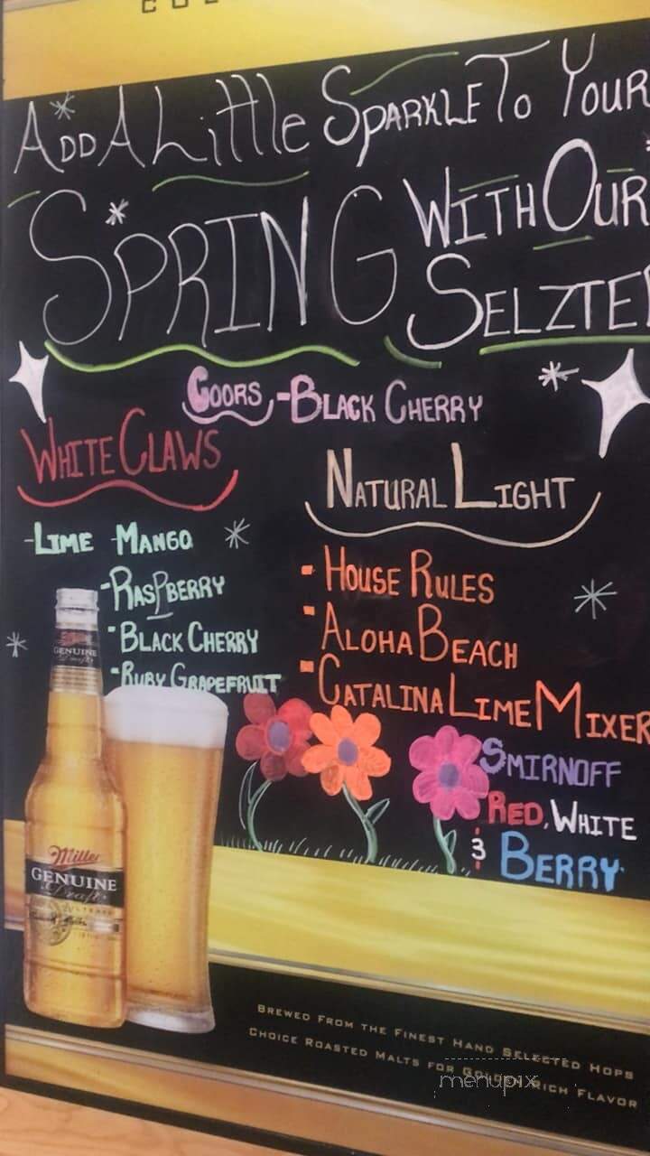 Cross Country Bar & Grill - Rhinelander, WI menu_pic
