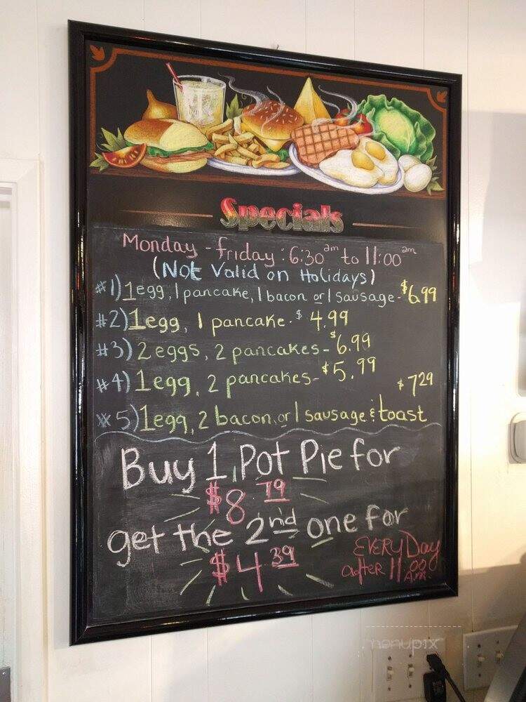 Fallbrook Cafe - Fallbrook, CA menu_pic
