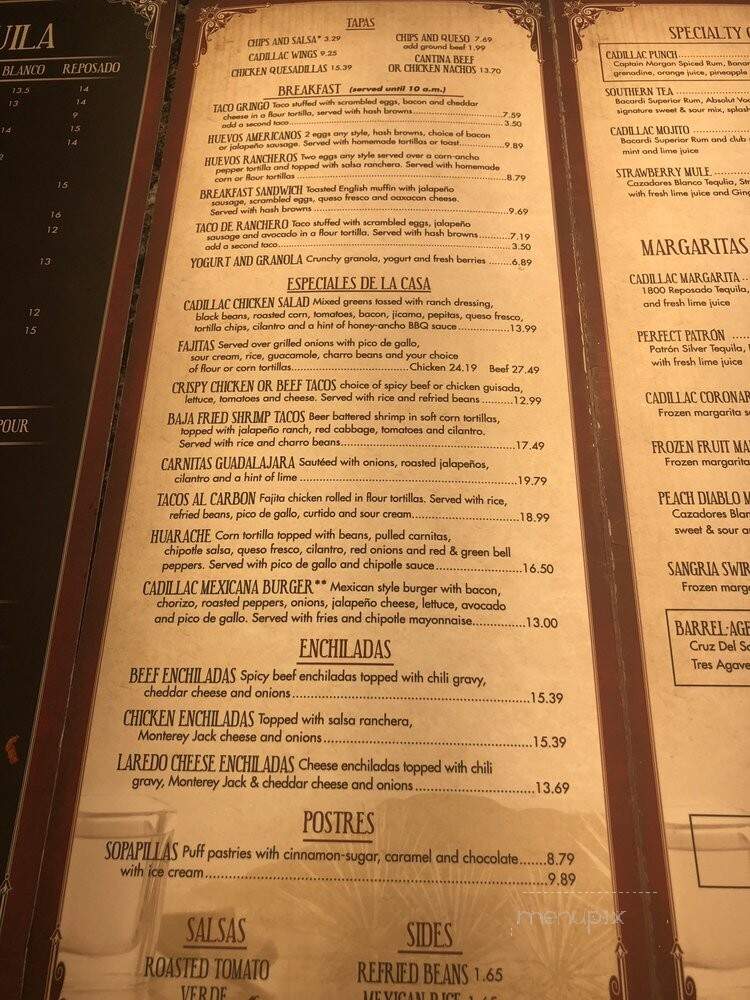 Cadillac Mexican Kitchen & Tequila Bar - Houston, TX