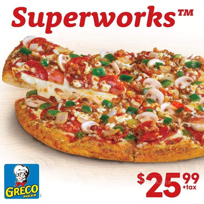 Greco Pizza - Verona, ON menu_pic