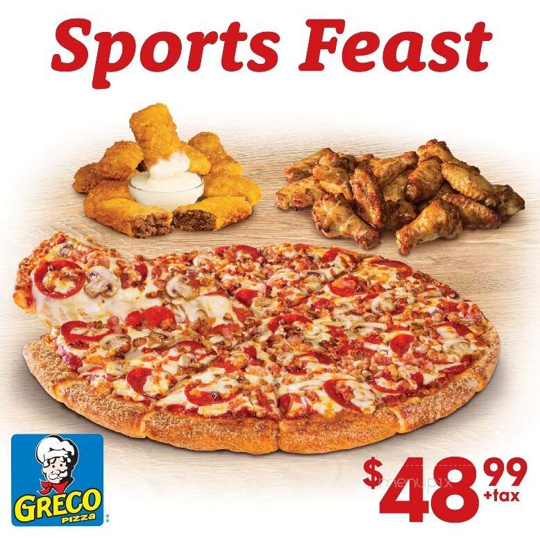 Greco Pizza - Verona, ON menu_pic