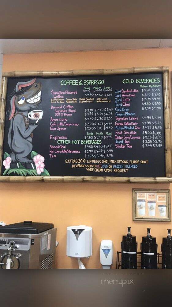 Bad Ass Coffee Of Hawaii - Tolleson, AZ menu_pic