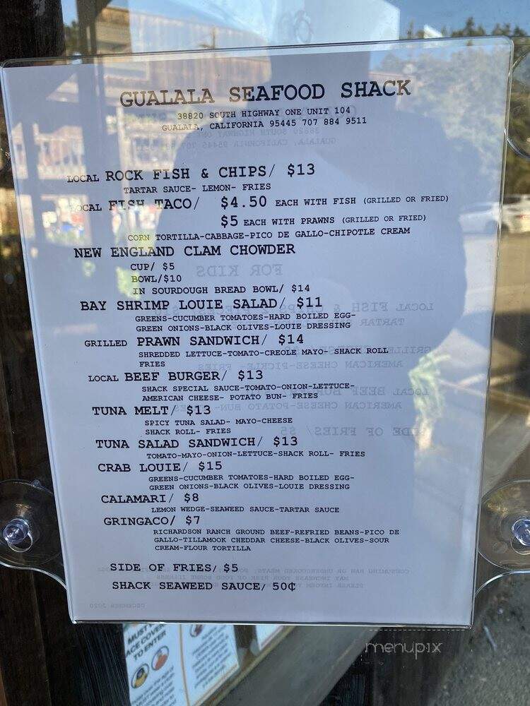 Gualala Seafood Shack - Gualala, CA