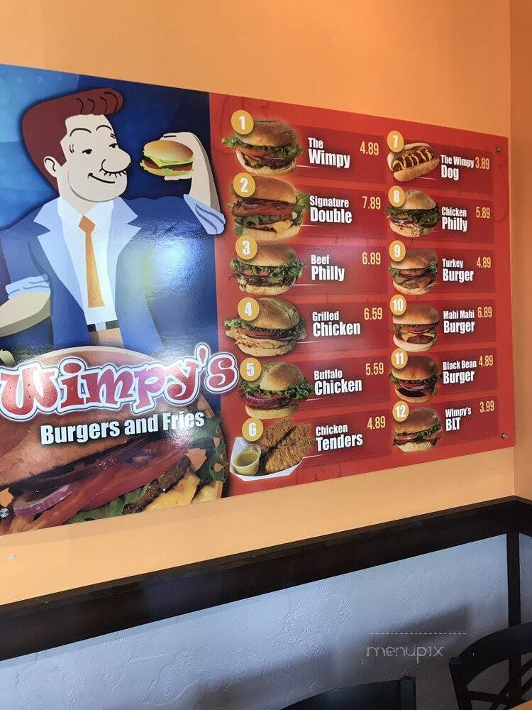 Wimpy's Burgers And Fries - Germantown, TN menu_pic