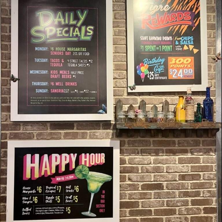 Mama Tigre - Oakton, VA menu_pic