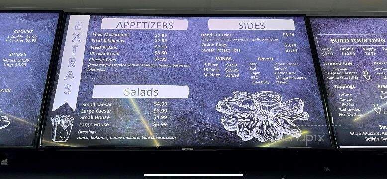 Dough City Pizza +Burgers - Red Oak, TX menu_pic