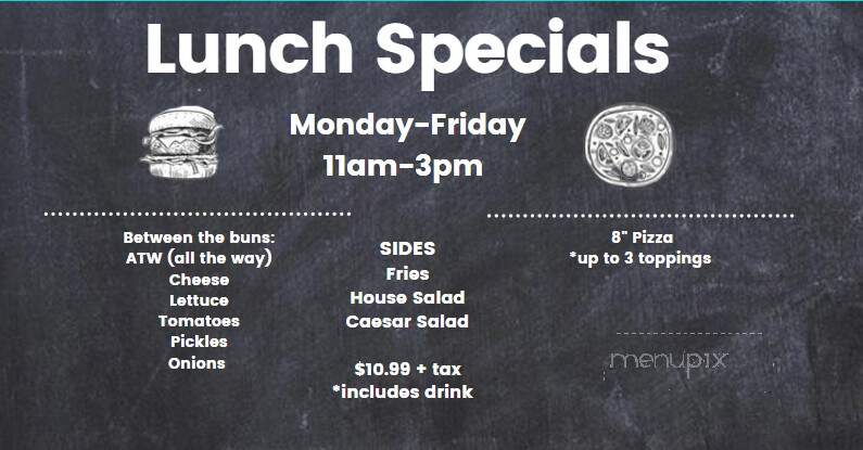 Dough City Pizza +Burgers - Red Oak, TX menu_pic