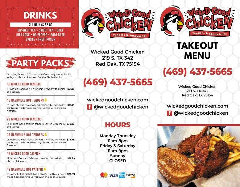 Dough City Pizza +Burgers - Red Oak, TX menu_pic