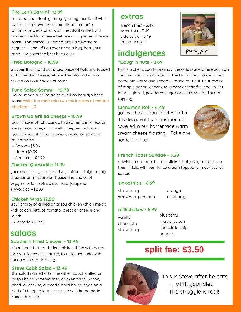 Fk Your Diet - Belle Isle, FL menu_pic