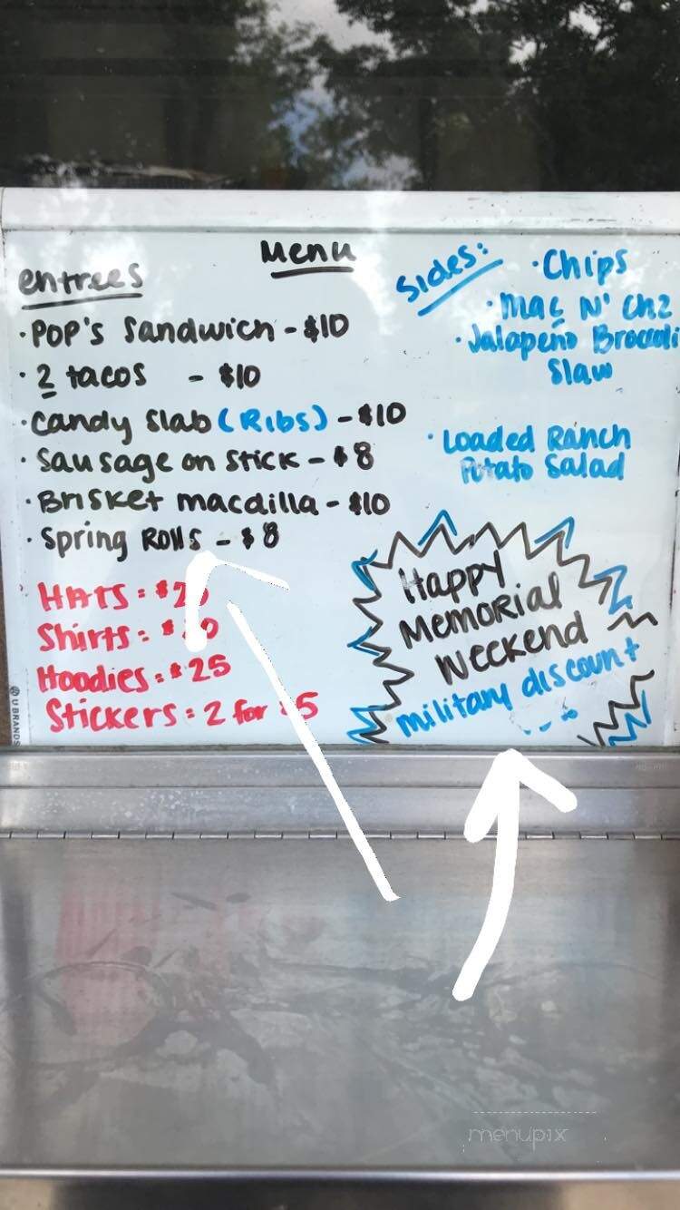 Smokin D's Bbq Fusion Bar & Grill - Alvin, TX menu_pic