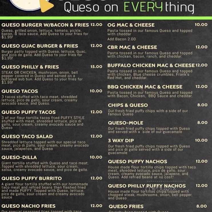 The UrbanWoody Brewery - Fostoria, OH menu_pic