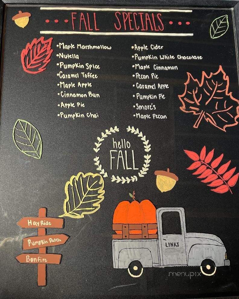 Links Coffee House Cafe - Danville, VA menu_pic