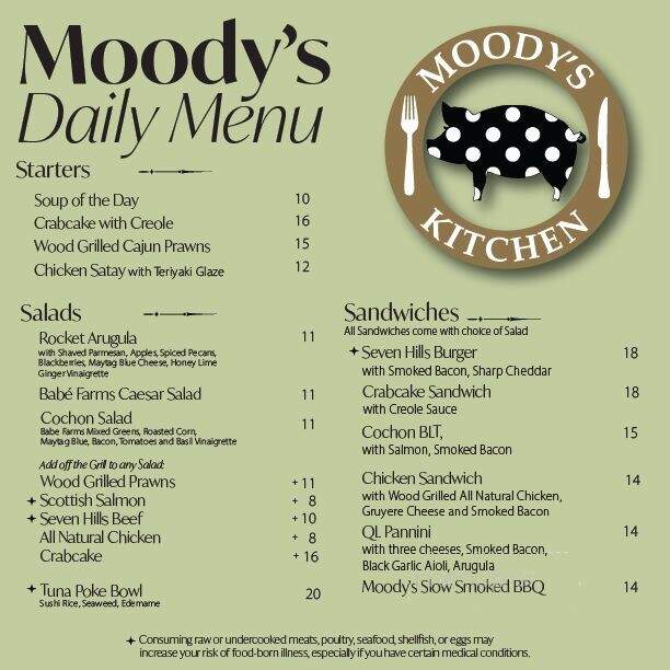 Moody's Kitchen - Williamsburg, VA