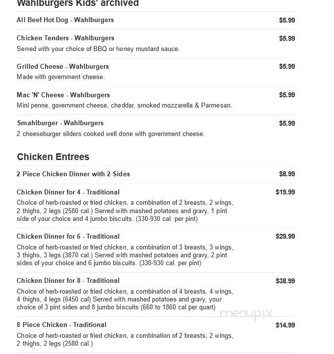 Wahlburgers - Lawrence, KS menu_pic