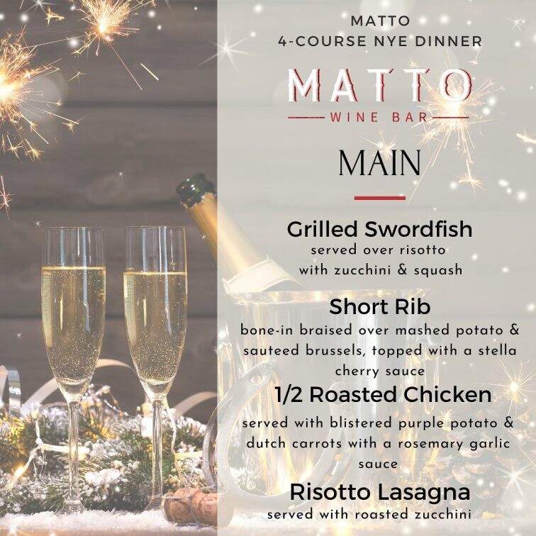 Matto Wine Bar - Shelton, CT menu_pic