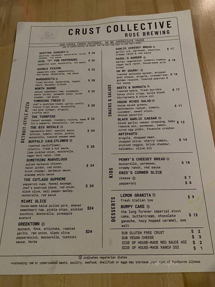 Ruse Brewing Crust Collective - Vancouver, WA
