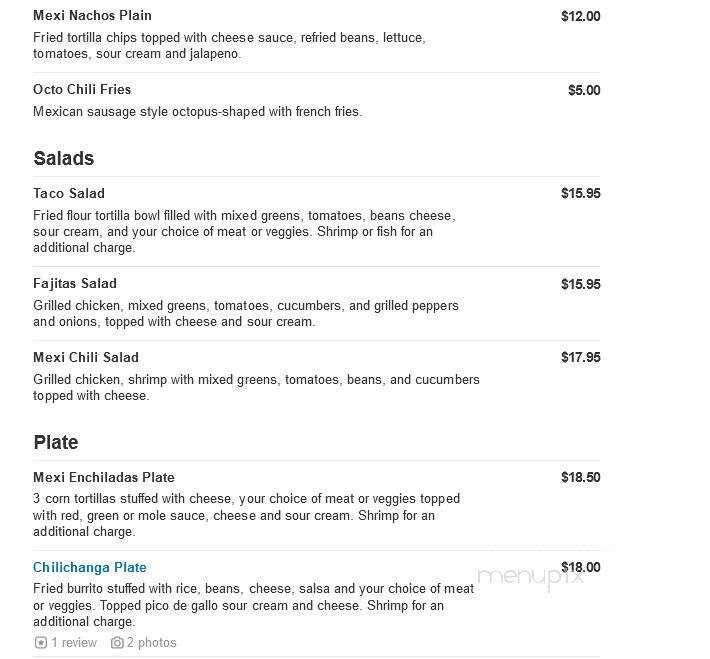 Mexican Chili - Chelmsford, MA menu_pic