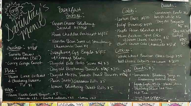 Kitschen Bakery - Marysville, OH menu_pic