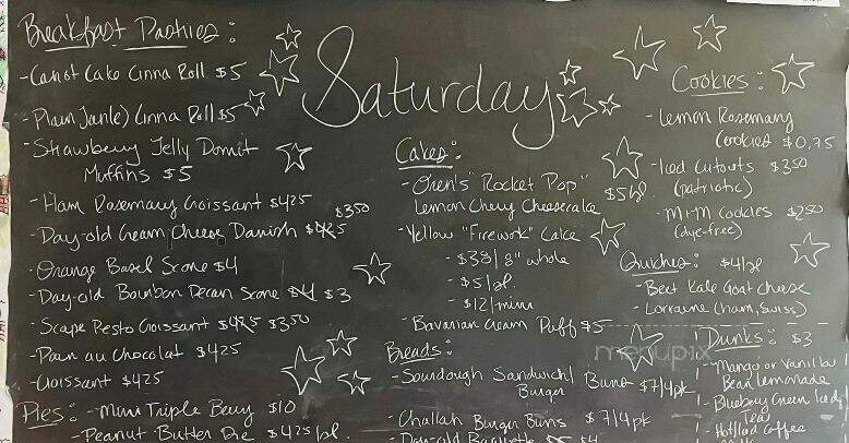 Kitschen Bakery - Marysville, OH menu_pic