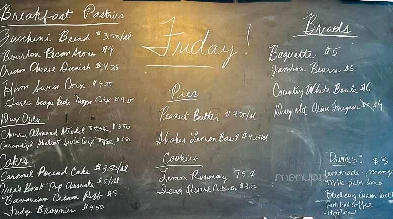Kitschen Bakery - Marysville, OH menu_pic