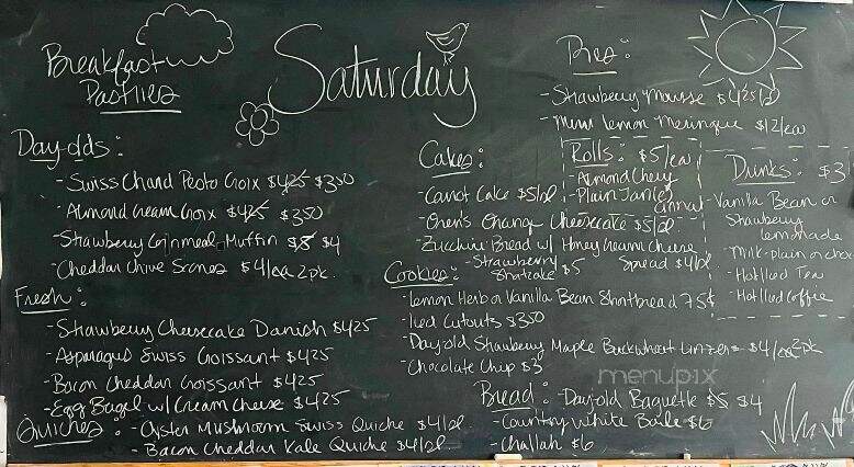 Kitschen Bakery - Marysville, OH menu_pic