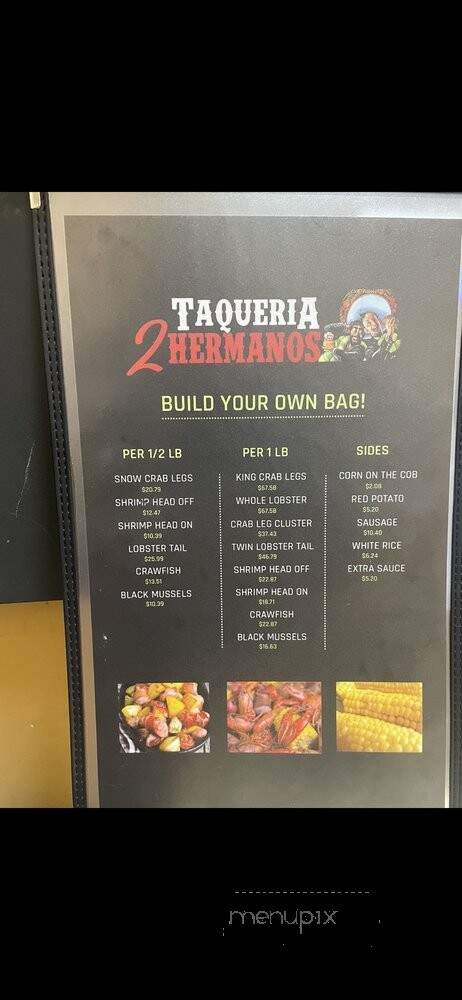 Dos Hermanos - Tucson, AZ menu_pic