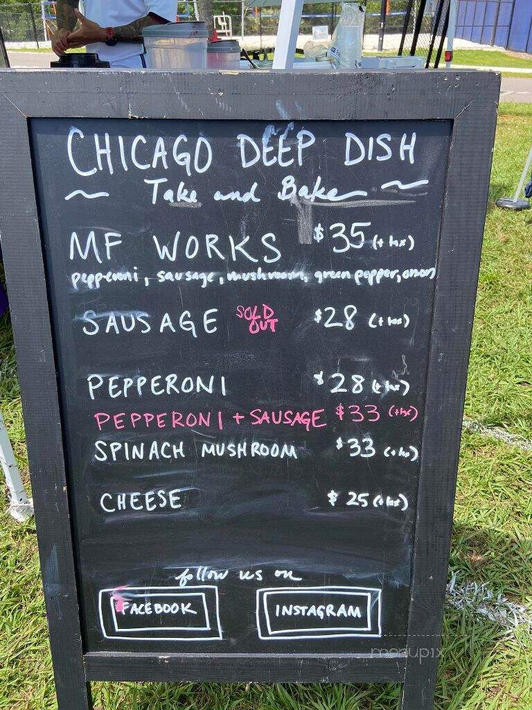 Hillary's Chicago Pizza - Augustine, FL menu_pic