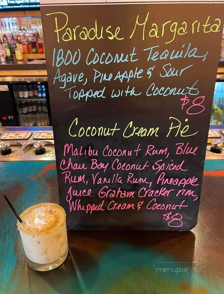 Sycamore Saloon - Nashville, IN menu_pic