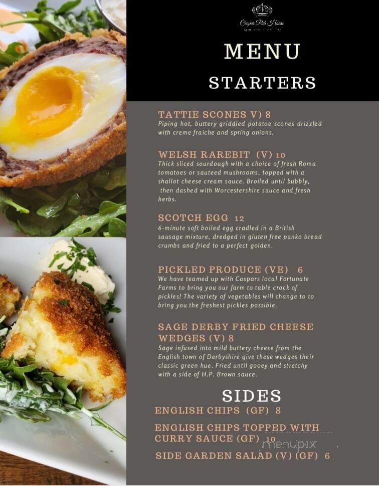 Caspar Inn - Caspar, CA menu_pic