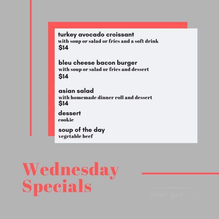 Bette's Place Restaurant - Hood River, OR menu_pic