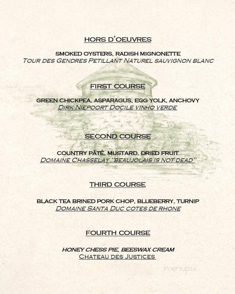 SpringHouse - Alexander City, AL menu_pic