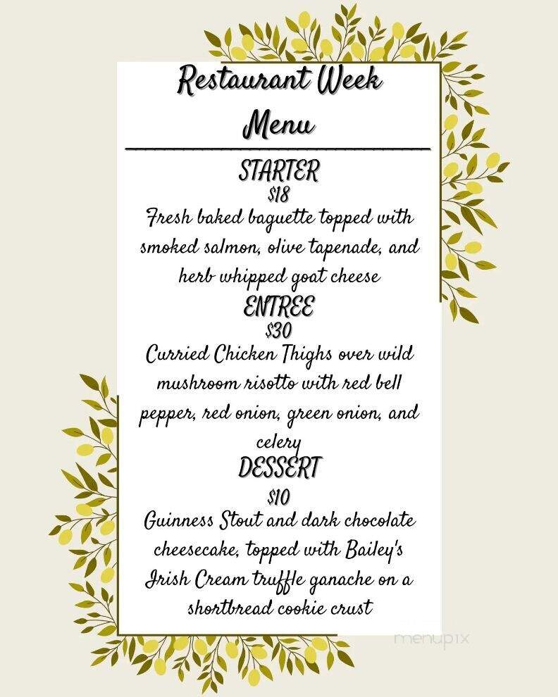 Two Sisters - Abingdon, VA menu_pic