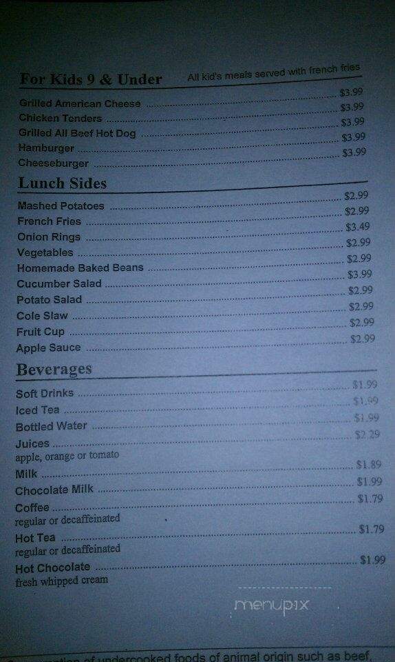 Avalon Diner - Winter Garden, FL menu_pic