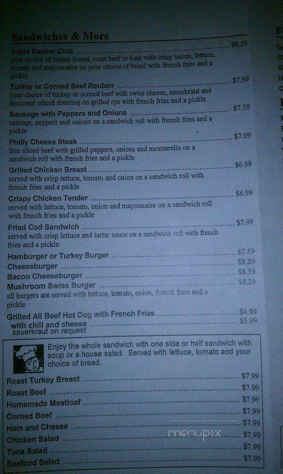 Avalon Diner - Winter Garden, FL menu_pic
