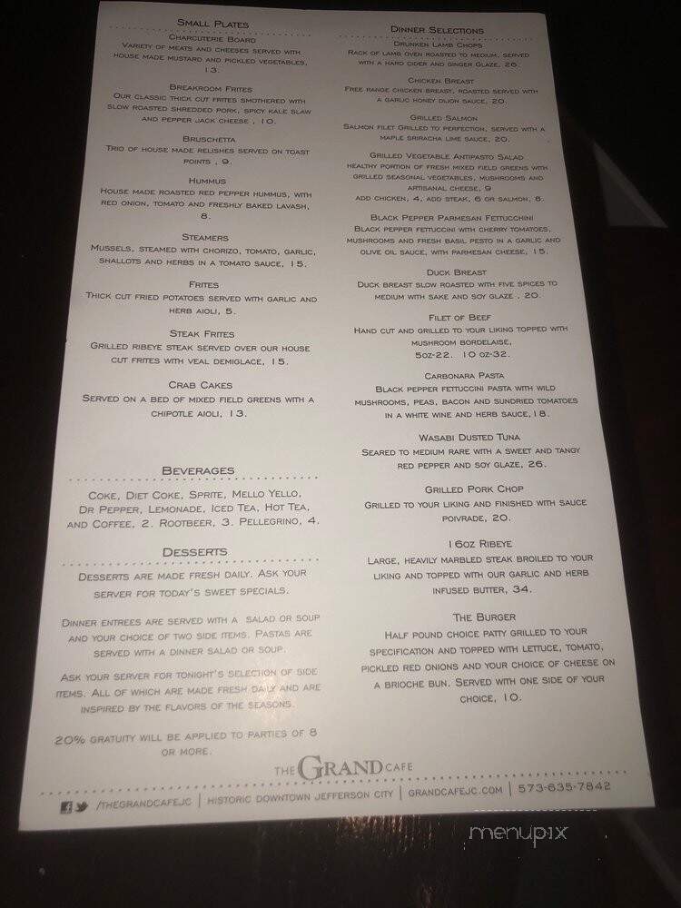 Grand Cafe - Jefferson City, MO