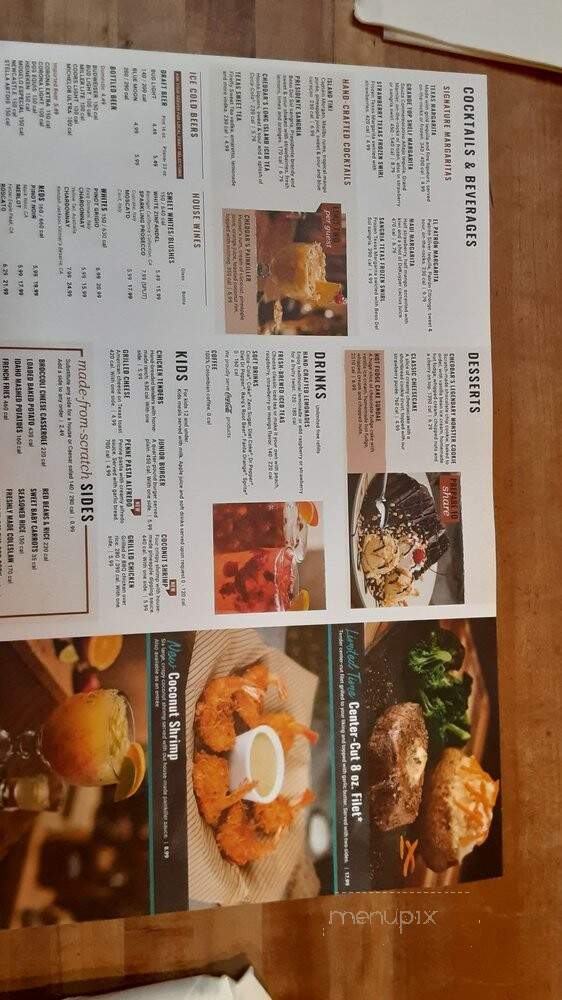 Cheddar's Restaurant - Triadelphia, WV menu_pic