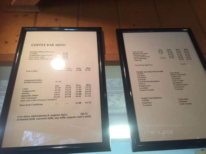 Inkwell & Brew - Estes Park, CO menu_pic