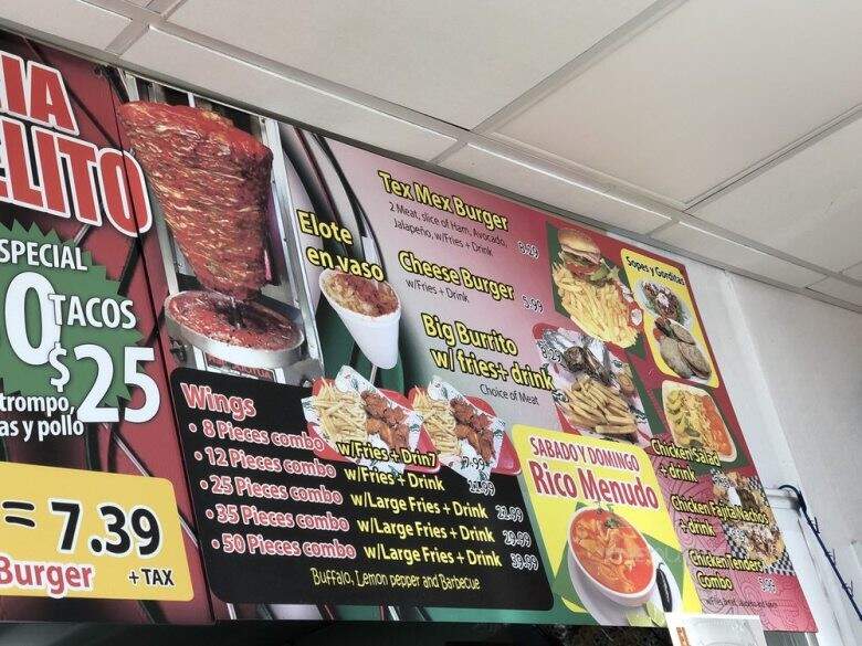 Taqueria El Abuelito - Lancaster, TX menu_pic