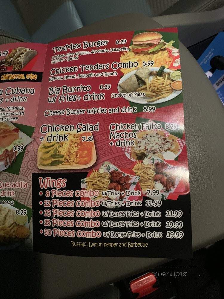 Taqueria El Abuelito - Lancaster, TX menu_pic