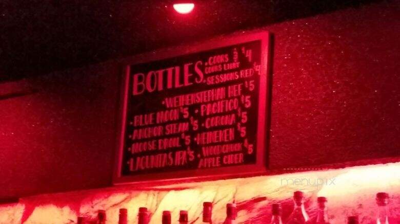 Ruby Room - Oakland, CA menu_pic