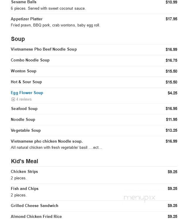 AK Asian Restaurant - Spokane Valley, WA menu_pic