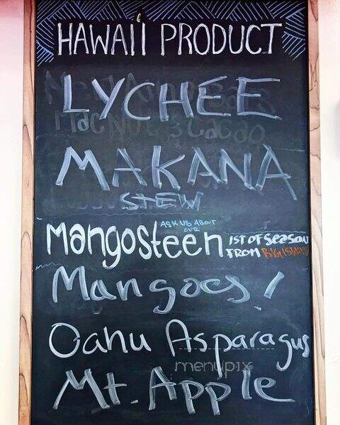 Kokua Market - Honolulu, HI menu_pic