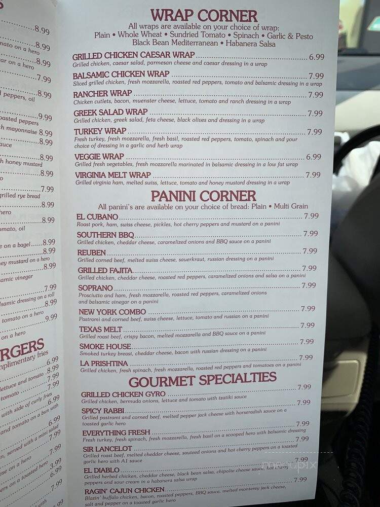 Turnpike Bagels Deli & Bakery - Levittown, NY menu_pic
