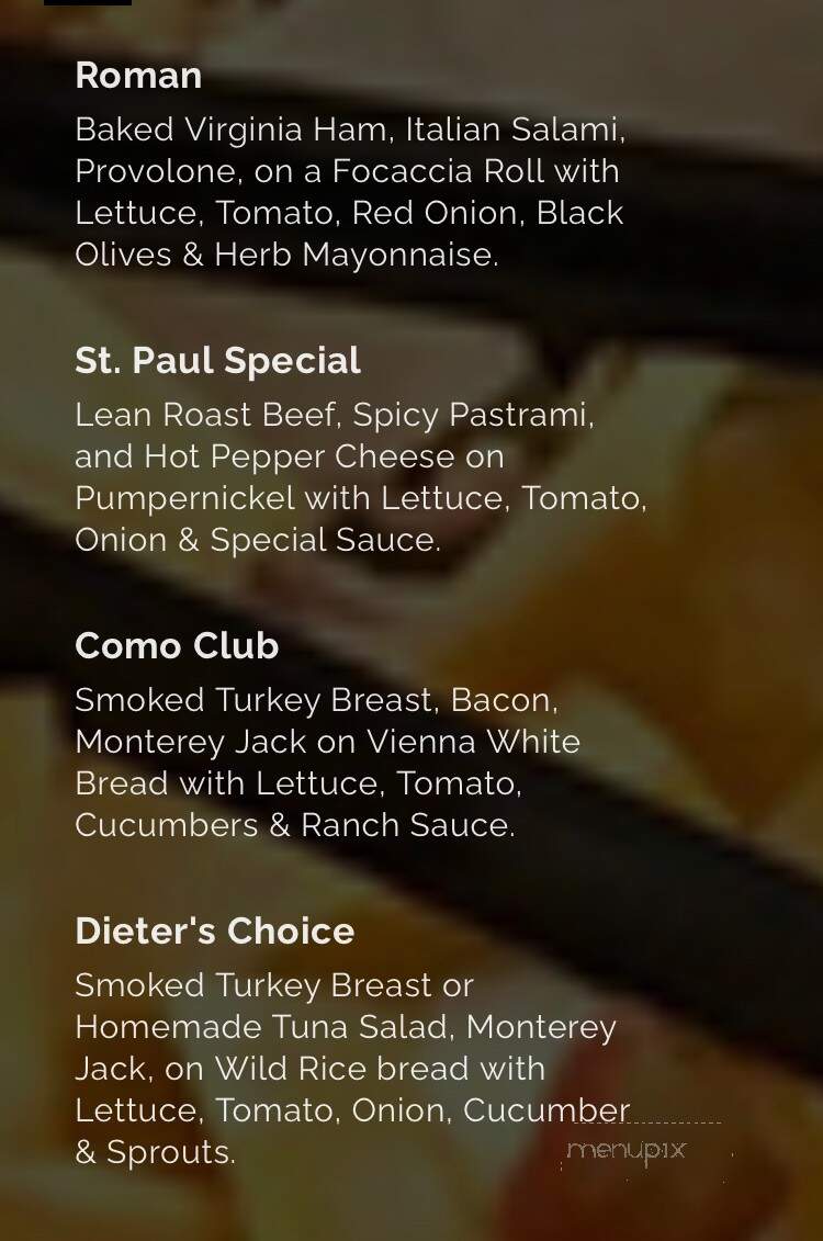 Nelson's Cheese Factory & Deli - Saint Paul, MN menu_pic