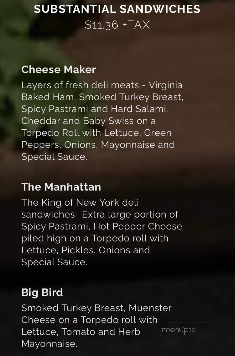 Nelson's Cheese Factory & Deli - Saint Paul, MN menu_pic