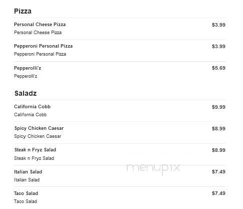 Sheetz - Forest, VA menu_pic