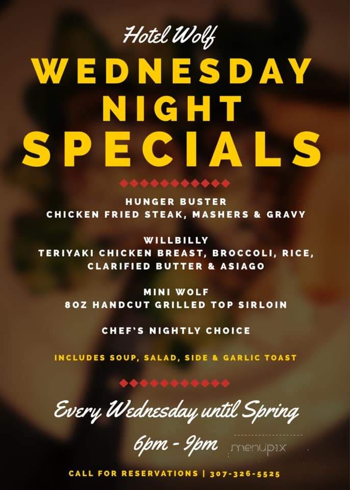 Wolf Hotel & Restaurant - Saratoga, WY